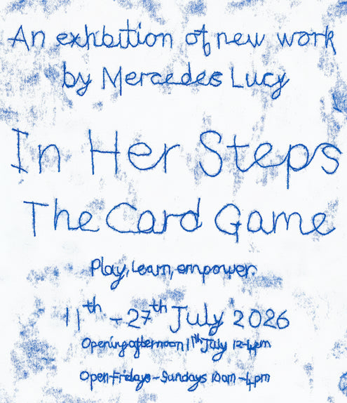 IN HER STEPS