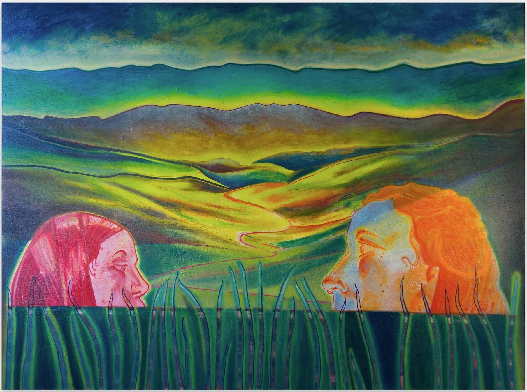 Collection of Abigail Hampsey - Up to our necks with it - Liminal Gallery in a gallery layout