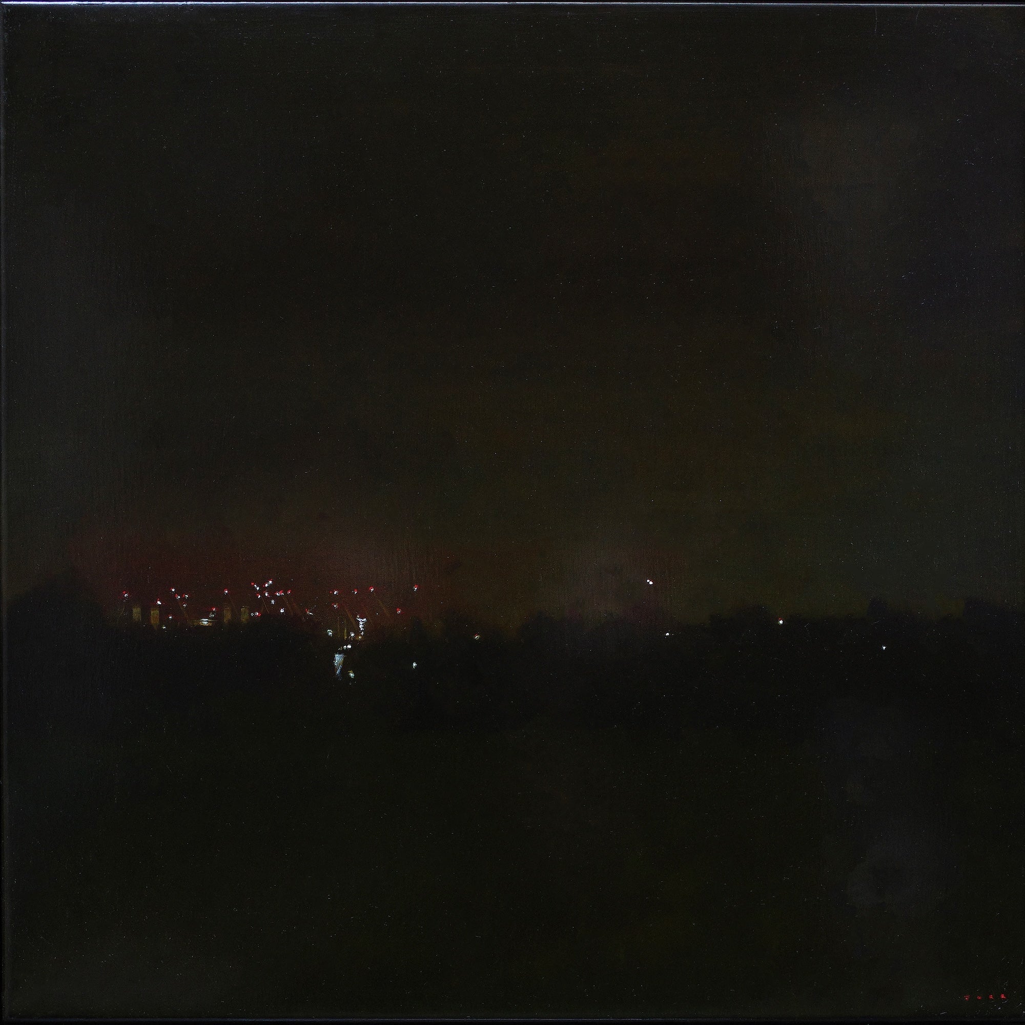 Collection of Andrew Torr - Nocturne Battersea Park I - Liminal Gallery in a gallery layout