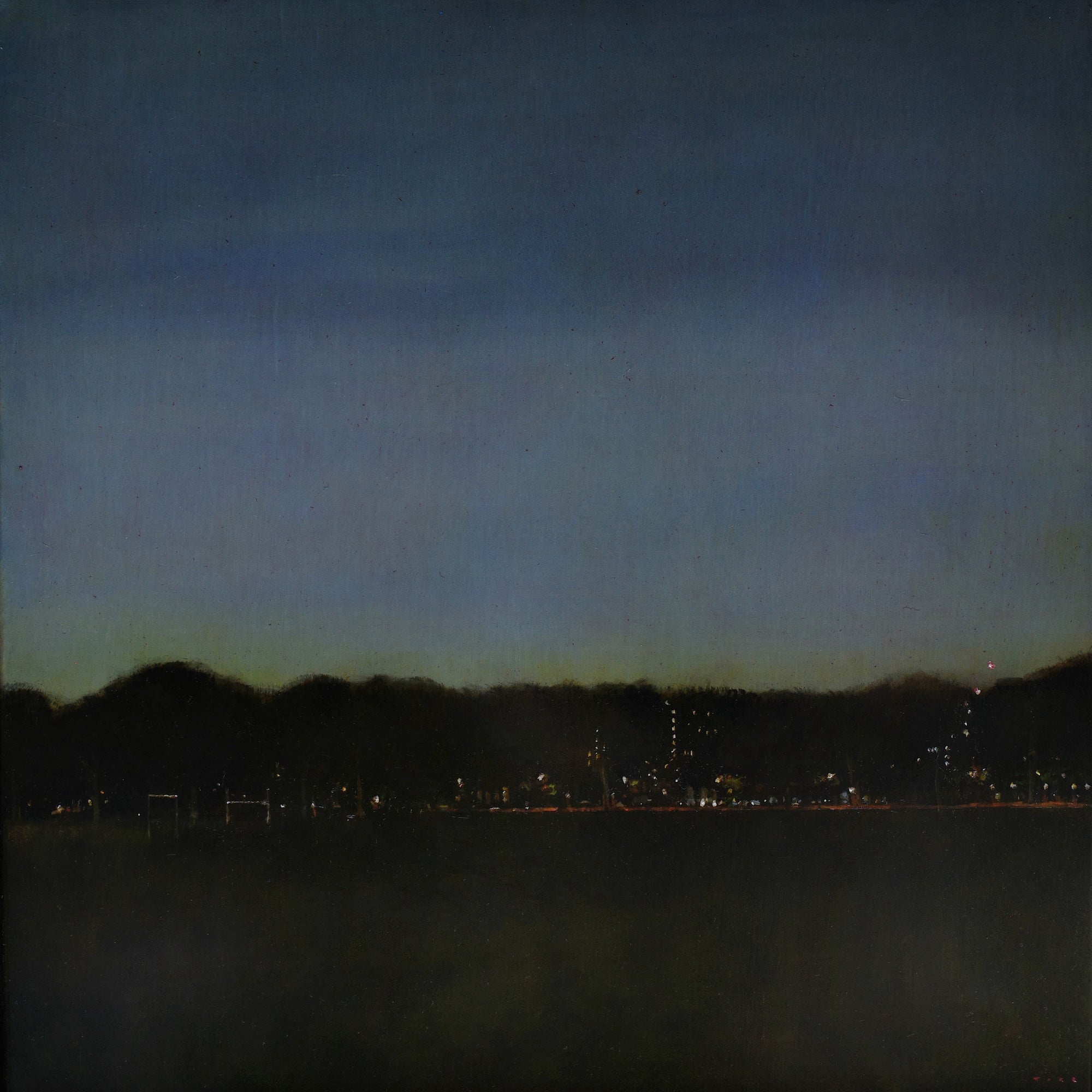 Collection of Andrew Torr - Nocturne Battersea Park II - Liminal Gallery in a gallery layout