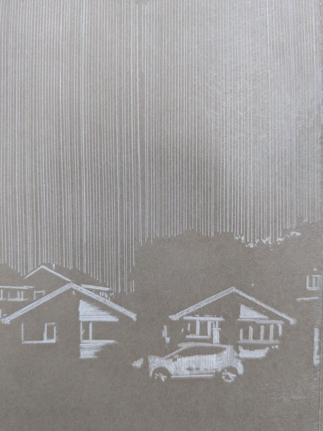 Collection of Andrew Torr - Letter from Helmand Etching in a gallery layout