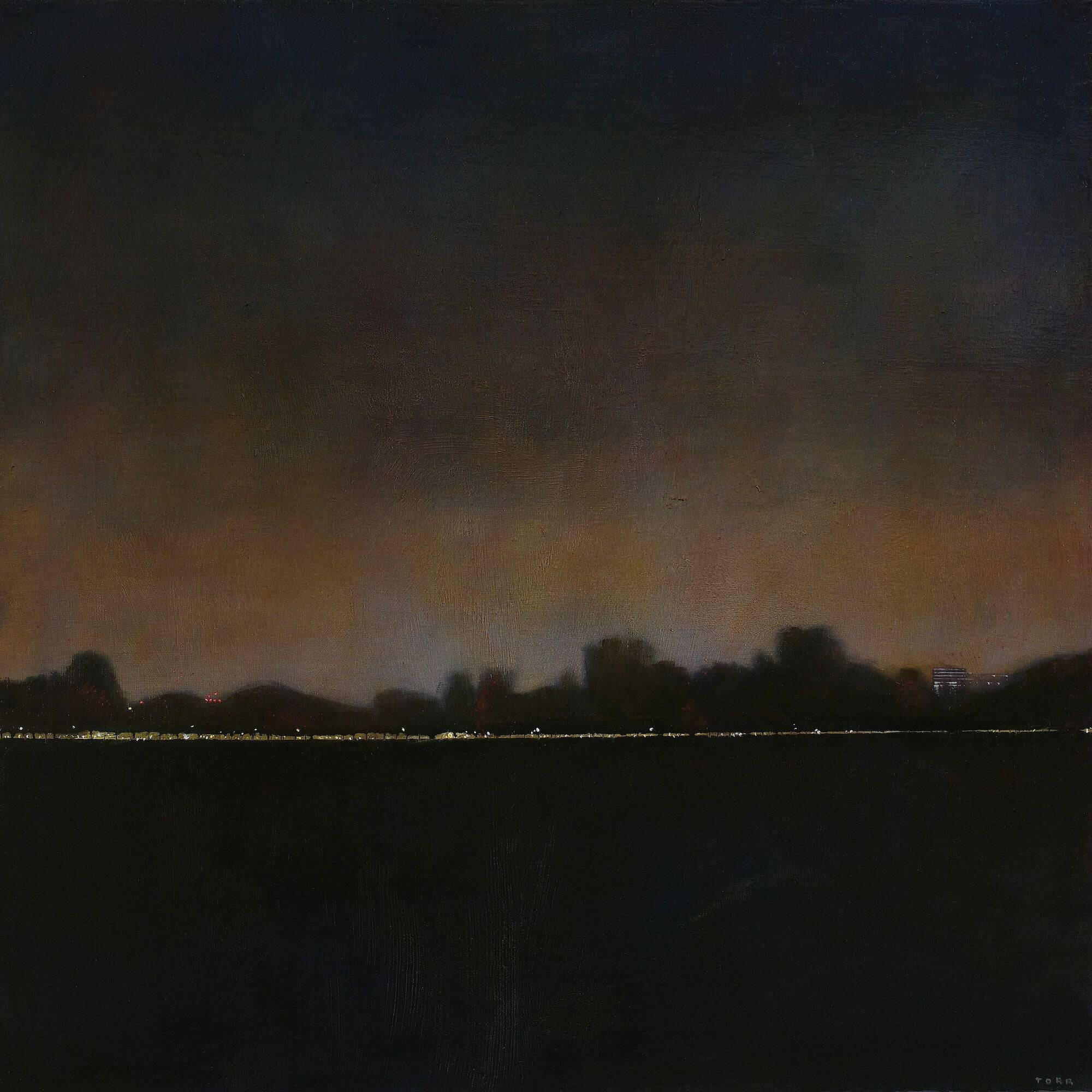 Collection of Andrew Torr - Nocturne Victoria Park IV - Liminal Gallery in a gallery layout
