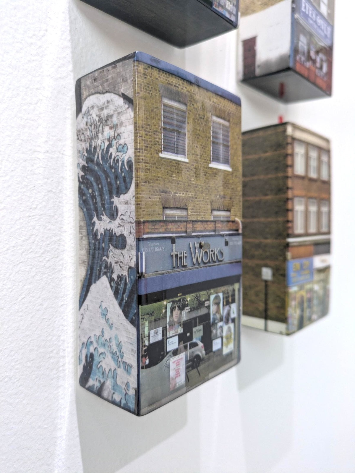 Collection of Barnaby Barford - SCULPTURE #1228 FROM THE TOWER OF BABEL in a gallery layout