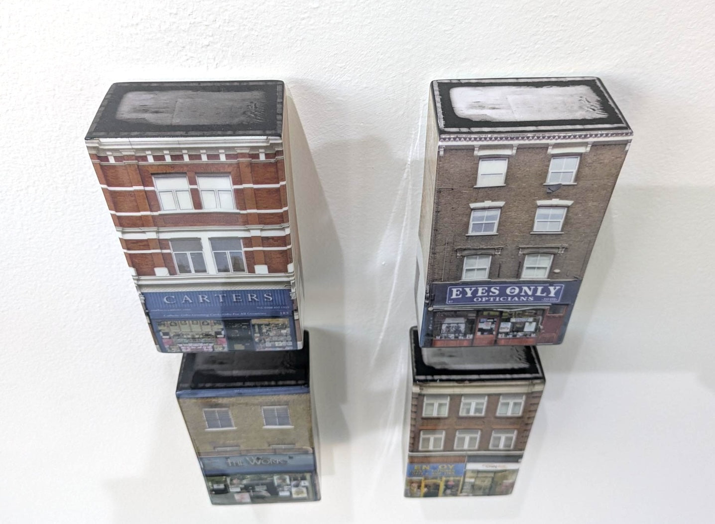 Collection of Barnaby Barford - SCULPTURE #1064 FROM THE TOWER OF BABEL in a gallery layout