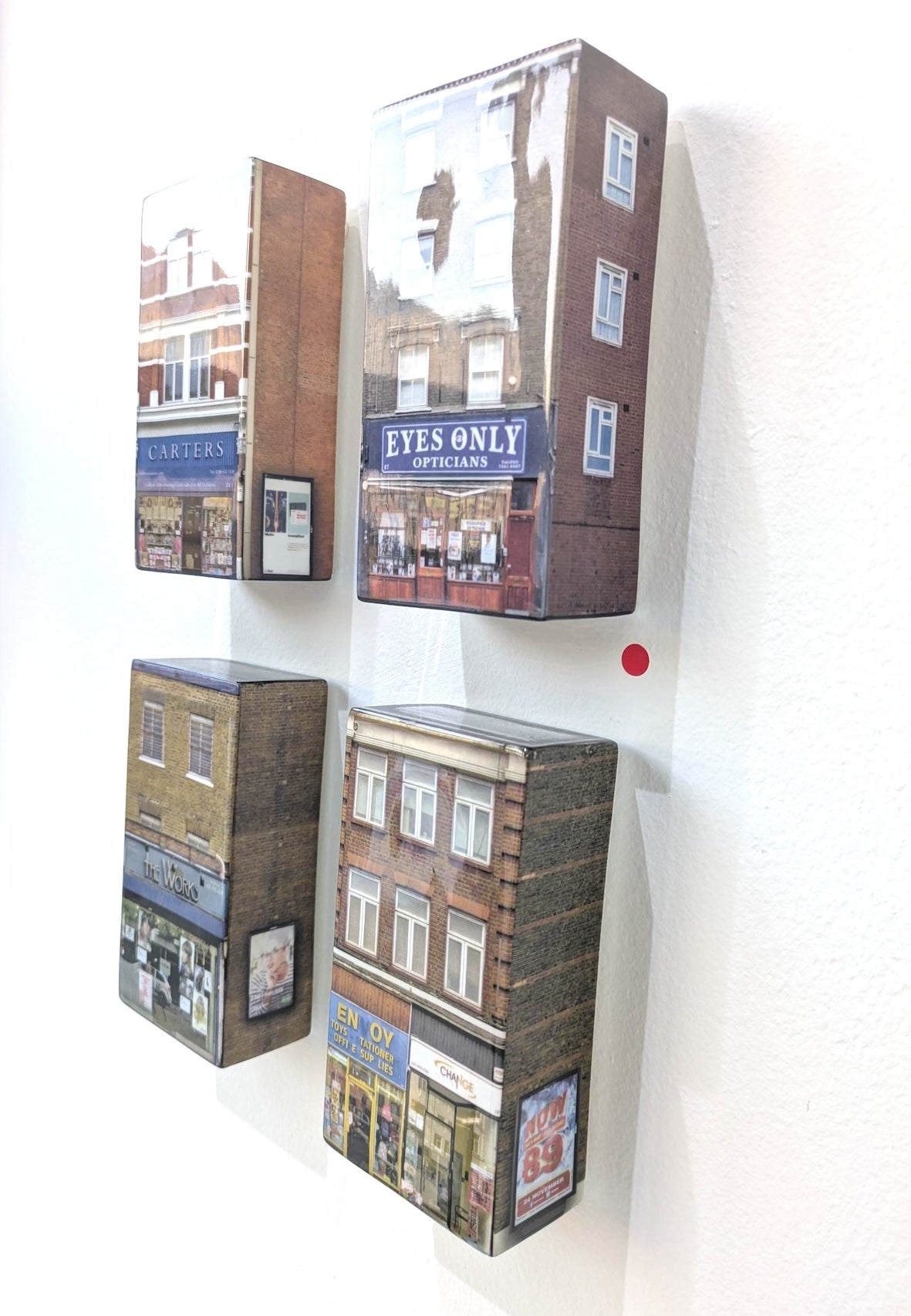 Collection of Barnaby Barford - SCULPTURE #1064 FROM THE TOWER OF BABEL in a gallery layout