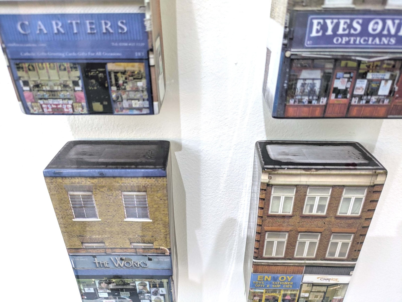 Collection of Barnaby Barford - SCULPTURE #1116 FROM THE TOWER OF BABEL in a gallery layout