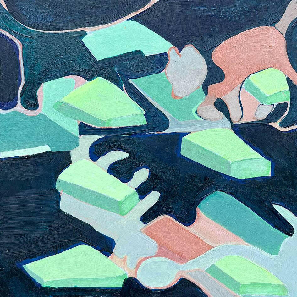 Collection of Catherine Chinatree - Cat Crossing - Liminal Gallery in a gallery layout