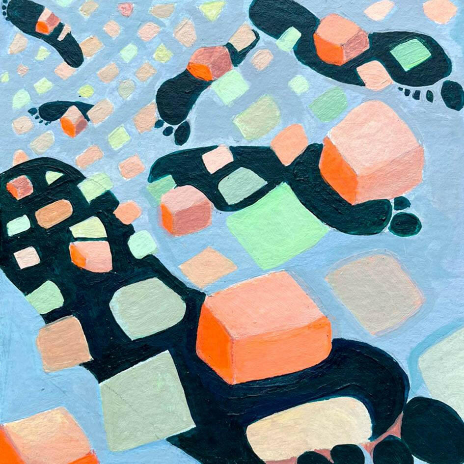 Collection of Catherine Chinatree - Stepping Stones - Liminal Gallery in a gallery layout