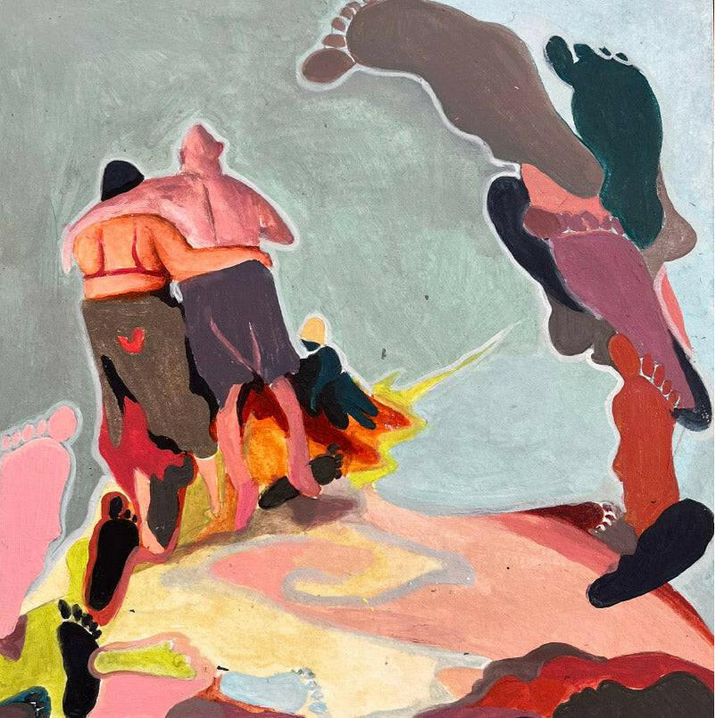 Collection of Catherine Chinatree - Stepping together - Liminal Gallery in a gallery layout