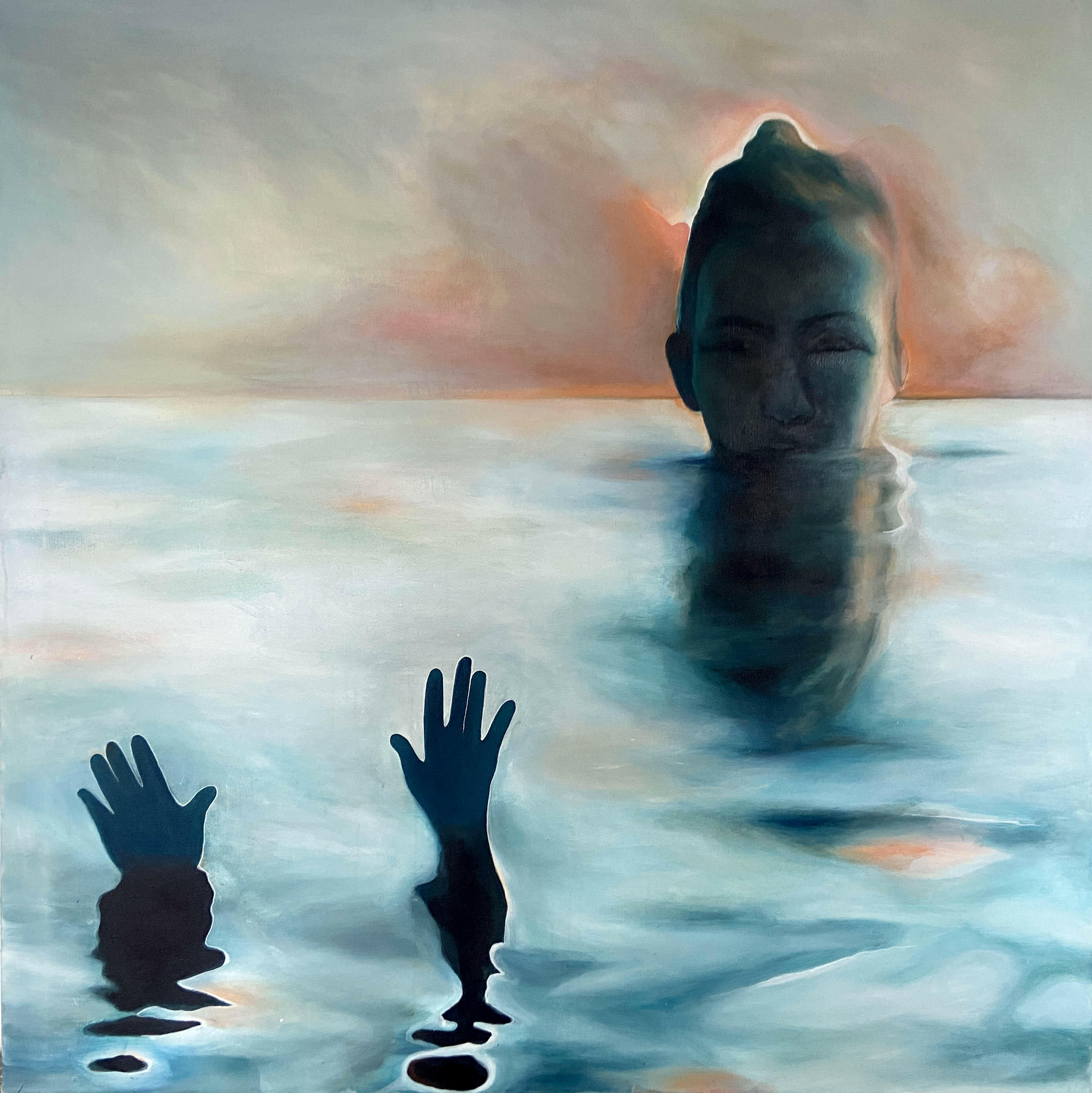 Collection of Catherine Chinatree - They keep showing their hands, but keep hiding their face - Liminal Gallery in a gallery layout