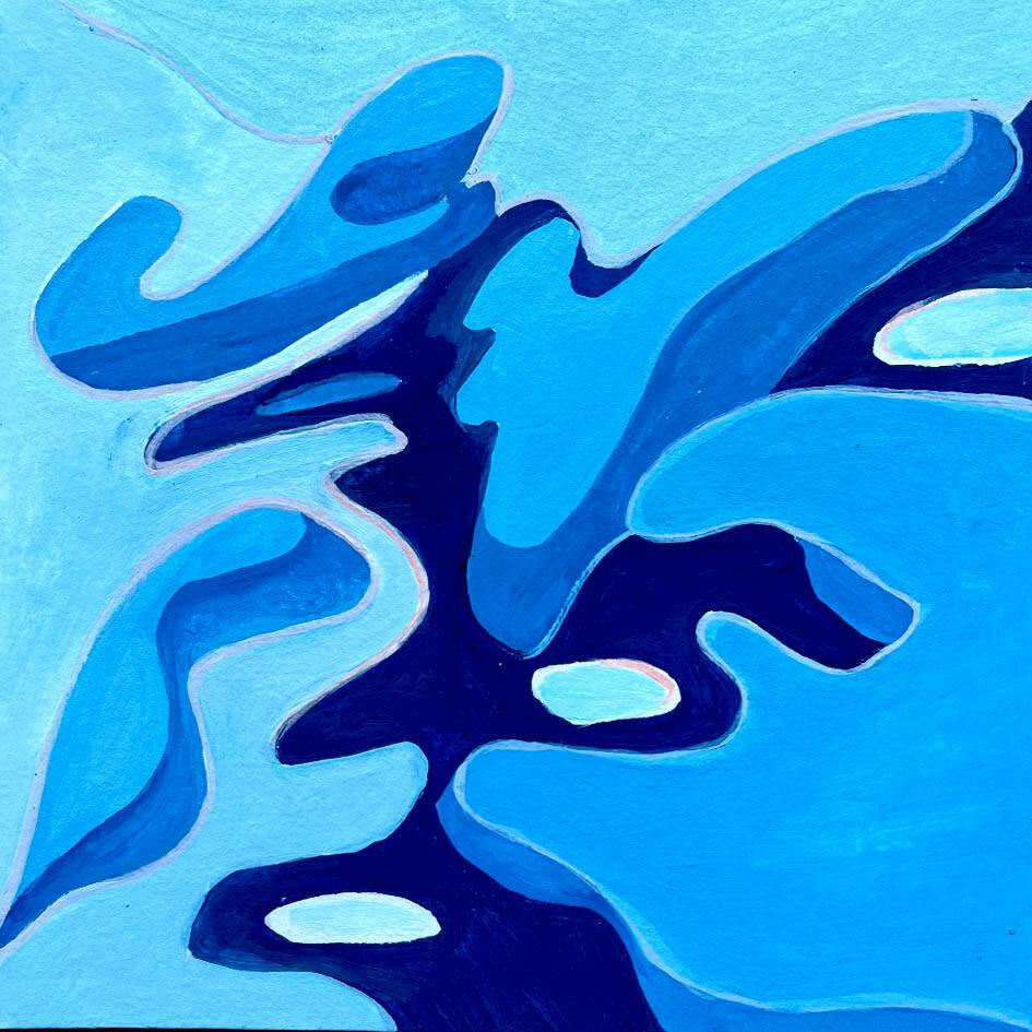 Collection of Catherine Chinatree - Three Waves - Liminal Gallery in a gallery layout