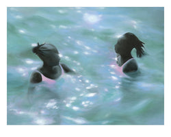 Collection of Catherine Chinatree - Two Swimmers - Liminal Gallery in a gallery layout