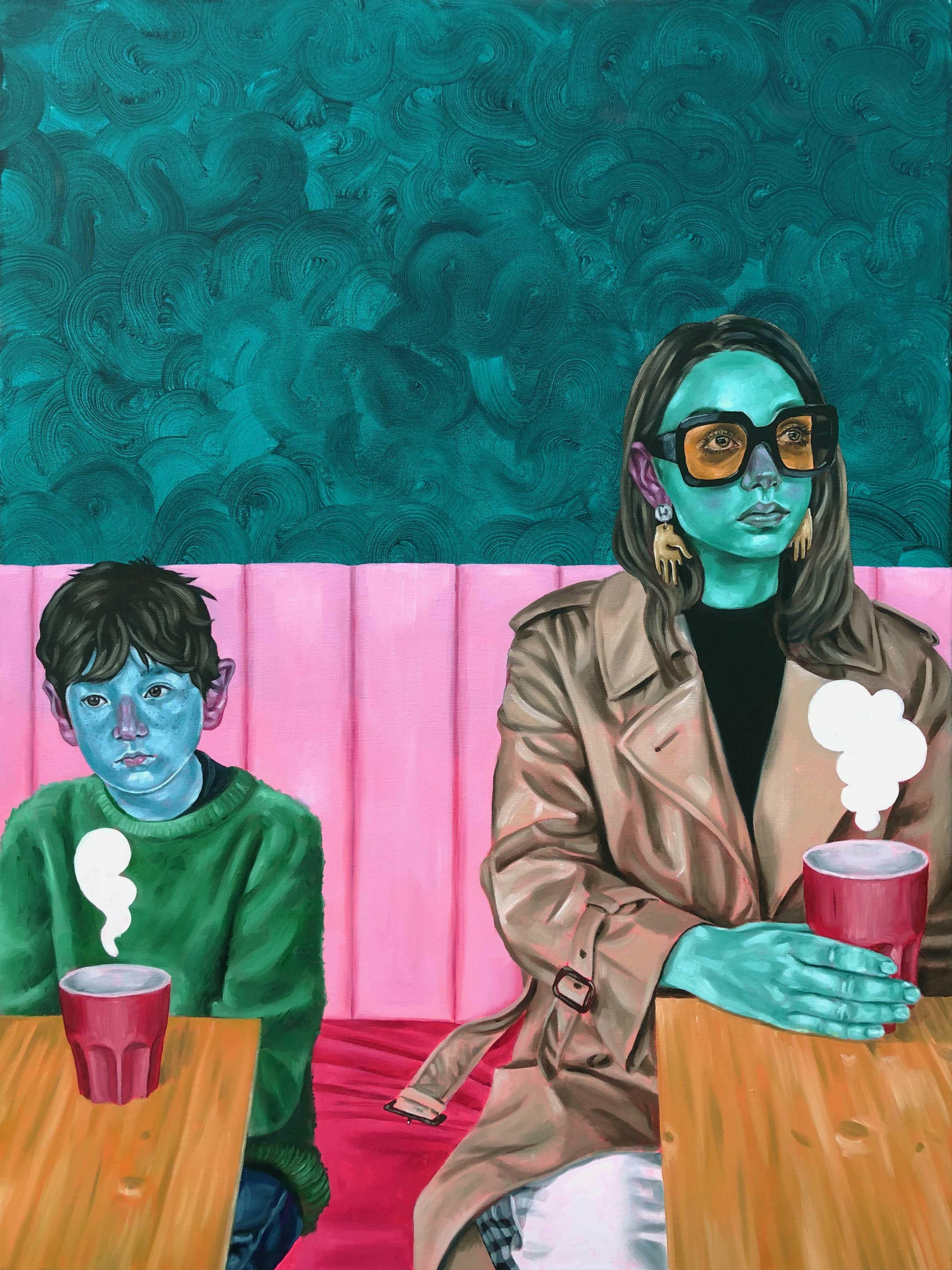 Collection of Damien Cifelli - A Moment in the Amen Break Cafe - Liminal Gallery in a gallery layout