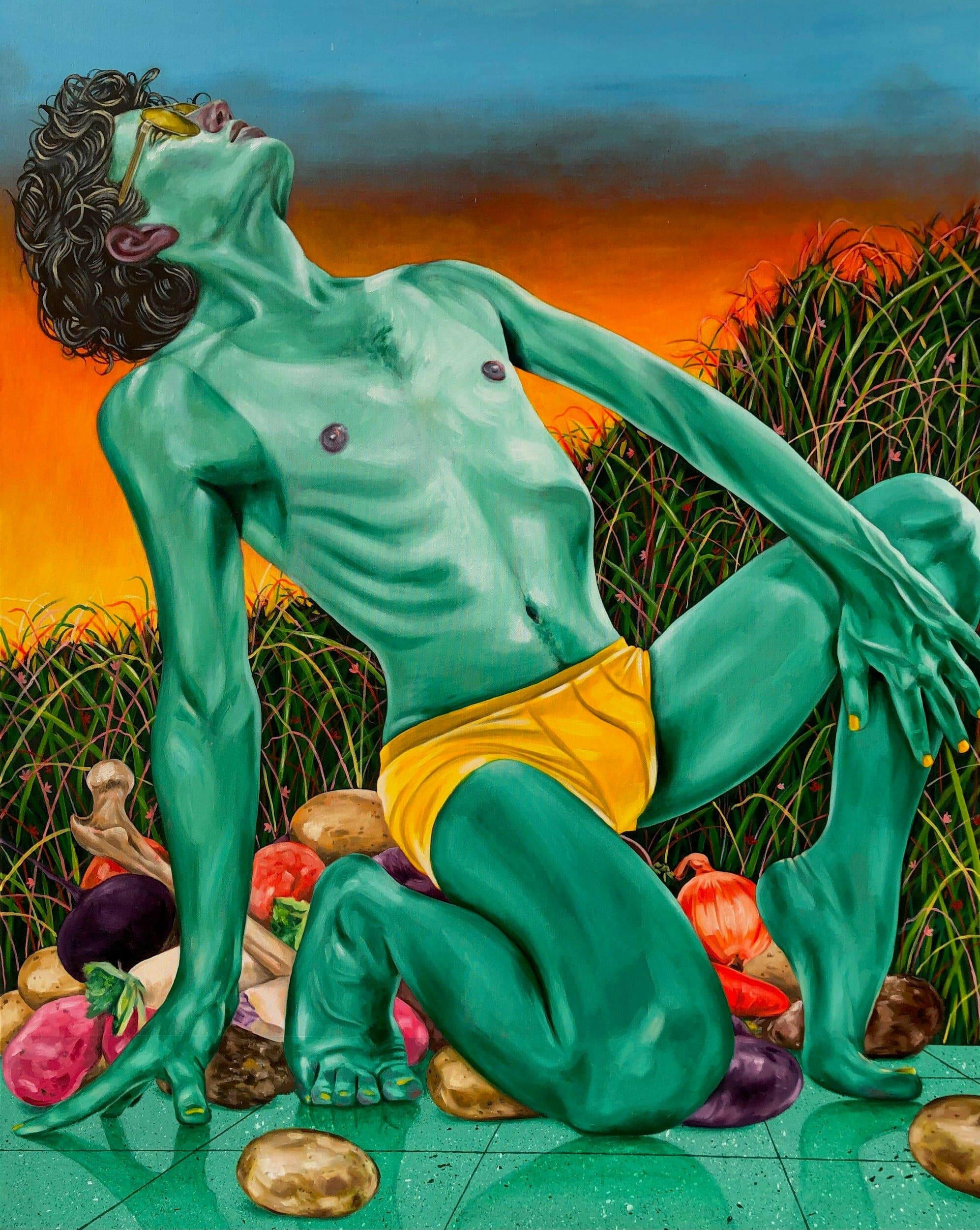 Collection of Damien Cifelli - Sunset at the Holy Mountain Baths & Spa - Liminal Gallery in a gallery layout