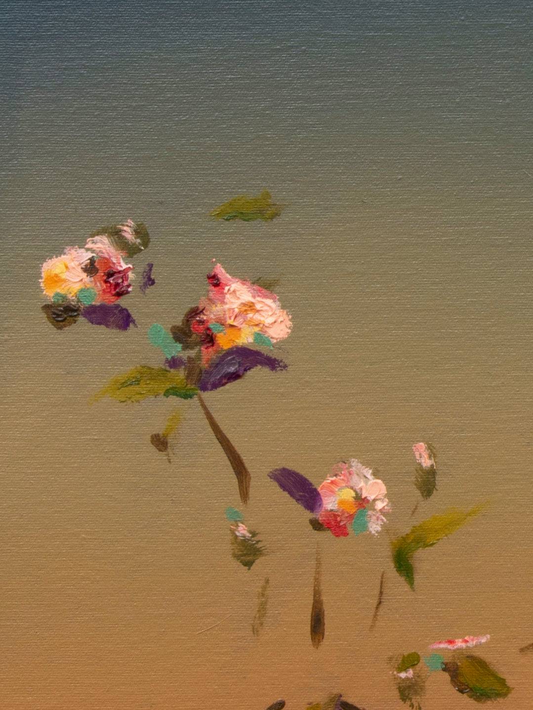 Damien Flood - Dusk Flowers - Fine art at Liminal Gallery