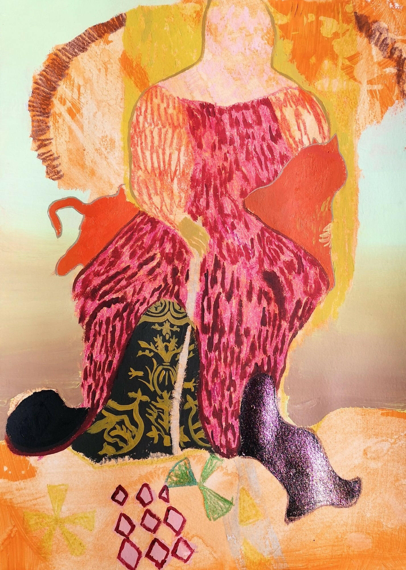 Collection of Eleanor McCaughey - Assume a visible and often palpable body - Liminal Gallery in a gallery layout