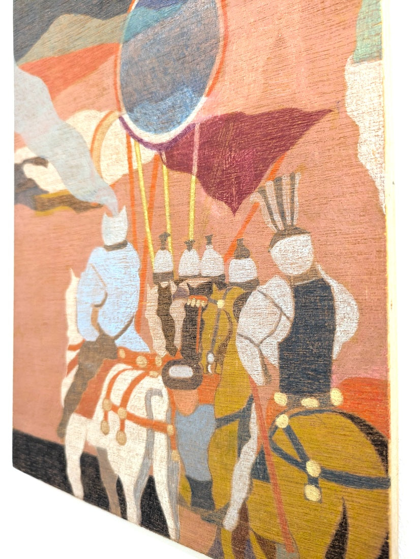 Collection of Fipsi Seilern - Cavalry, Calvary in a gallery layout