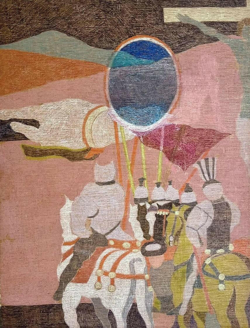 Collection of Fipsi Seilern - Cavalry, Calvary - Liminal Gallery in a gallery layout