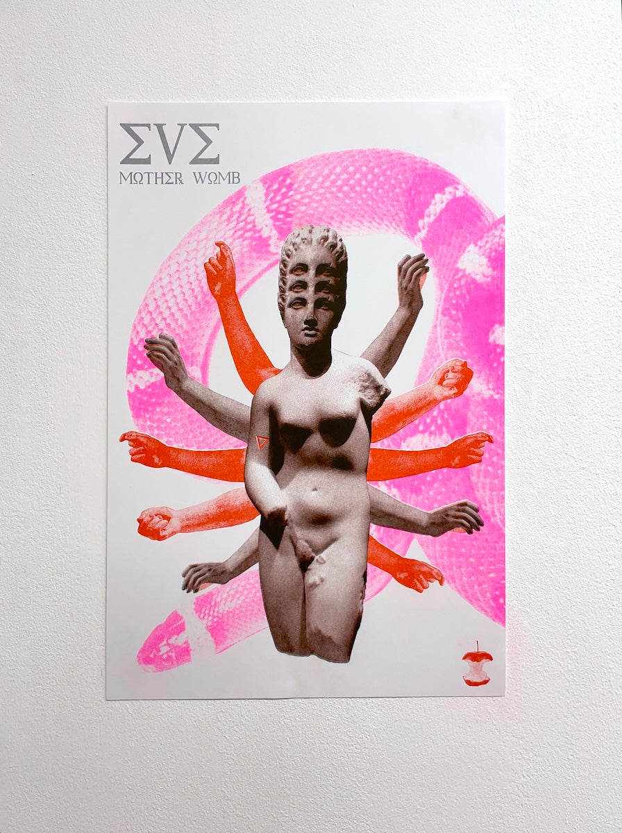 Collection of Henrietta Armstrong - E V E (Mother-Womb) in a gallery layout