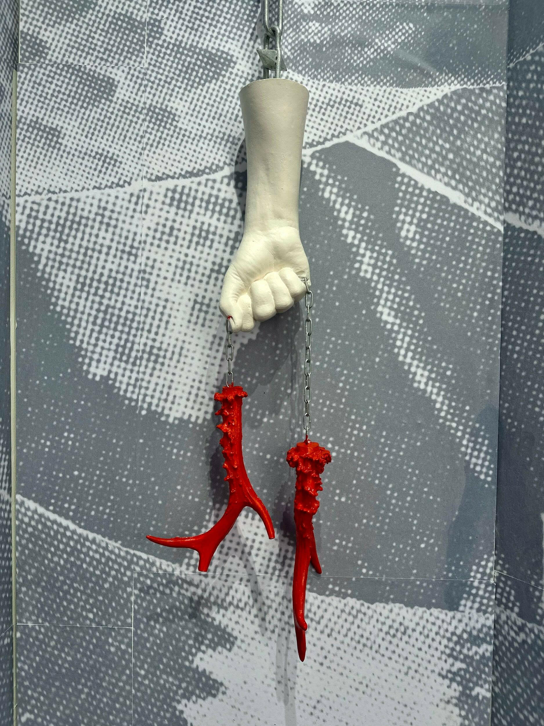 Collection of Henrietta Armstrong - MANO CORNUTA - Liminal Gallery in a gallery layout