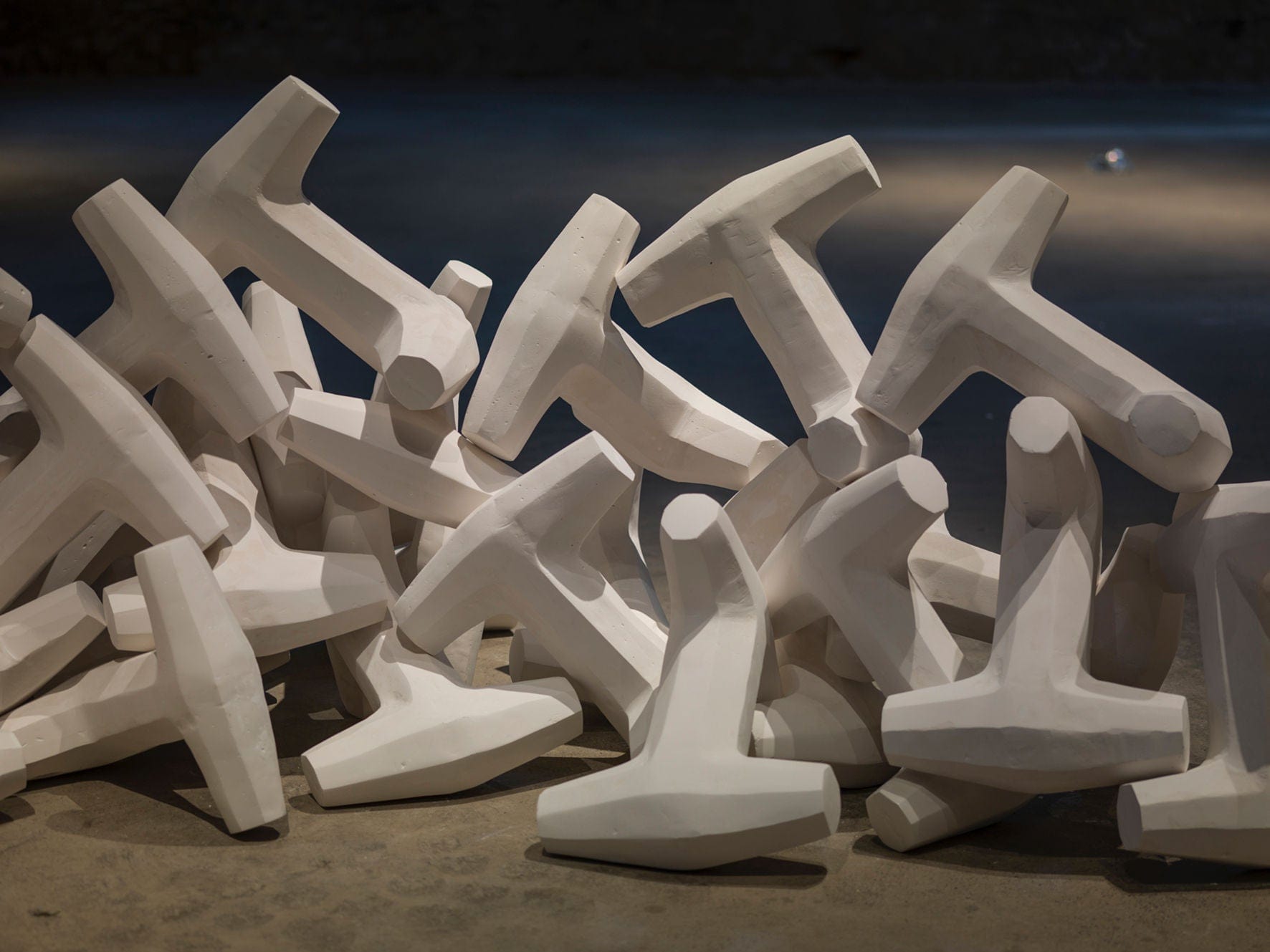 Collection of Henrietta Armstrong - THROWING BONES II - Fine art at Liminal Gallery in a gallery layout