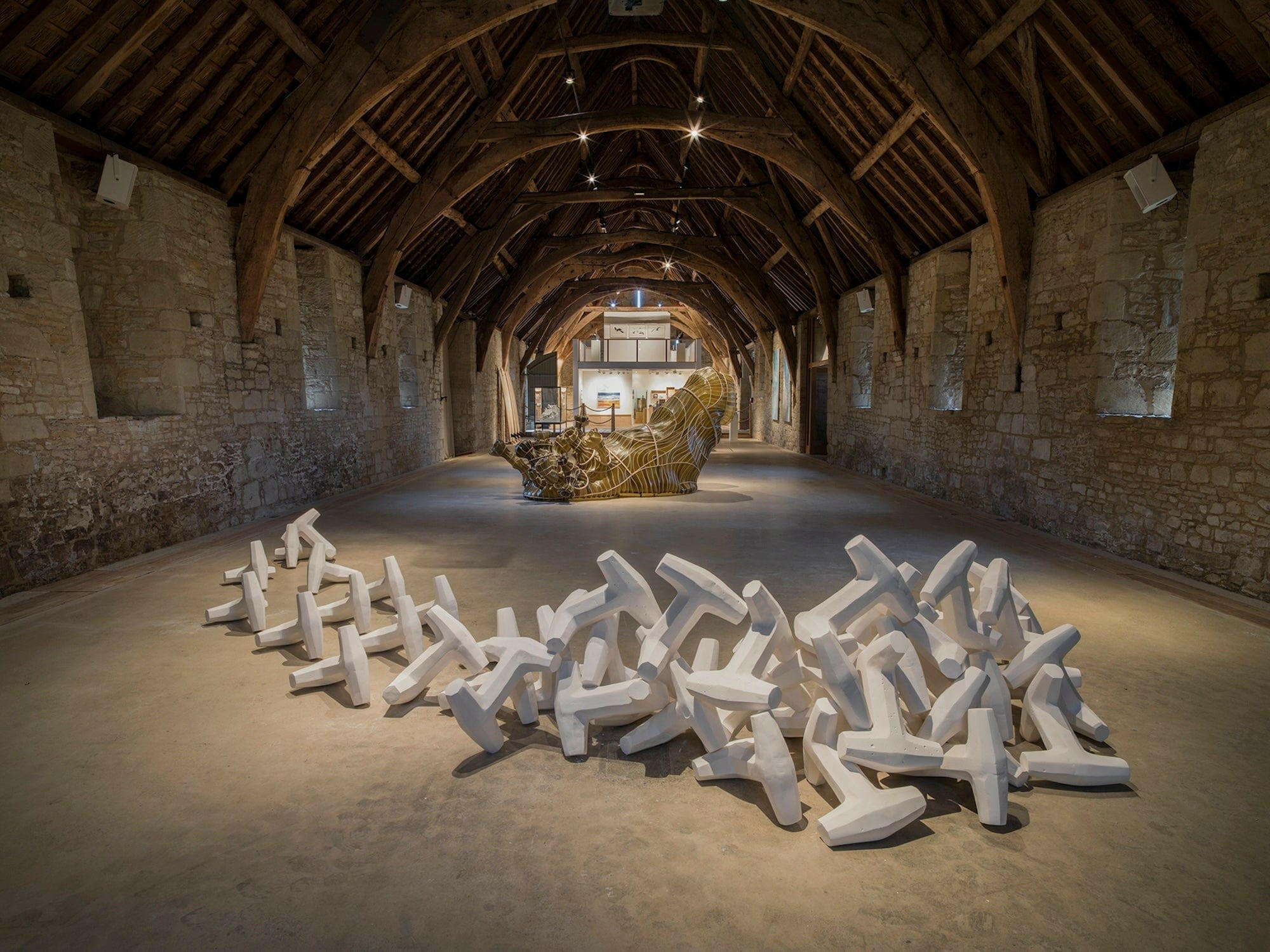 Collection of Henrietta Armstrong - THROWING BONES II - Fine art at Liminal Gallery in a gallery layout