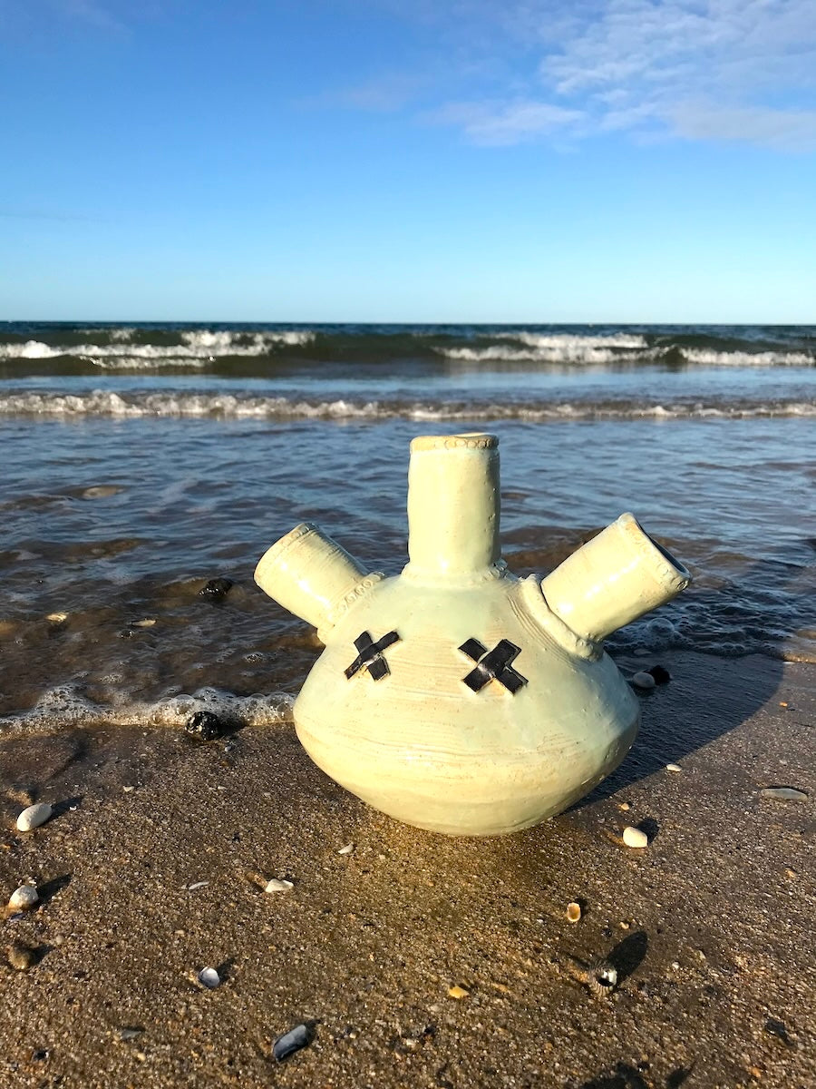 Collection of Jayne Wright - Free the Nipple - Tulip Vase in a gallery layout