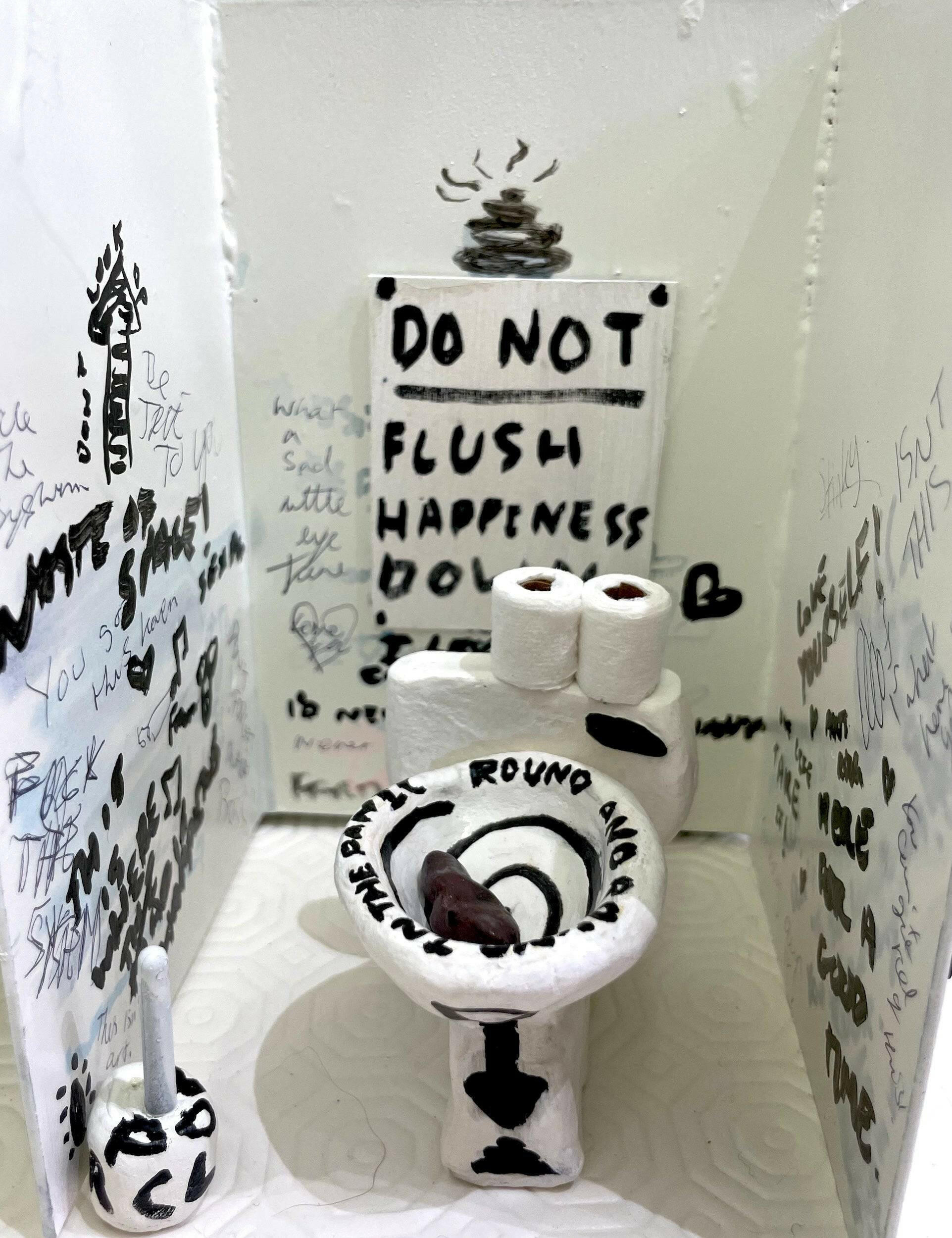 Collection of Jemima Sara - Round and down we go - Liminal Gallery in a gallery layout