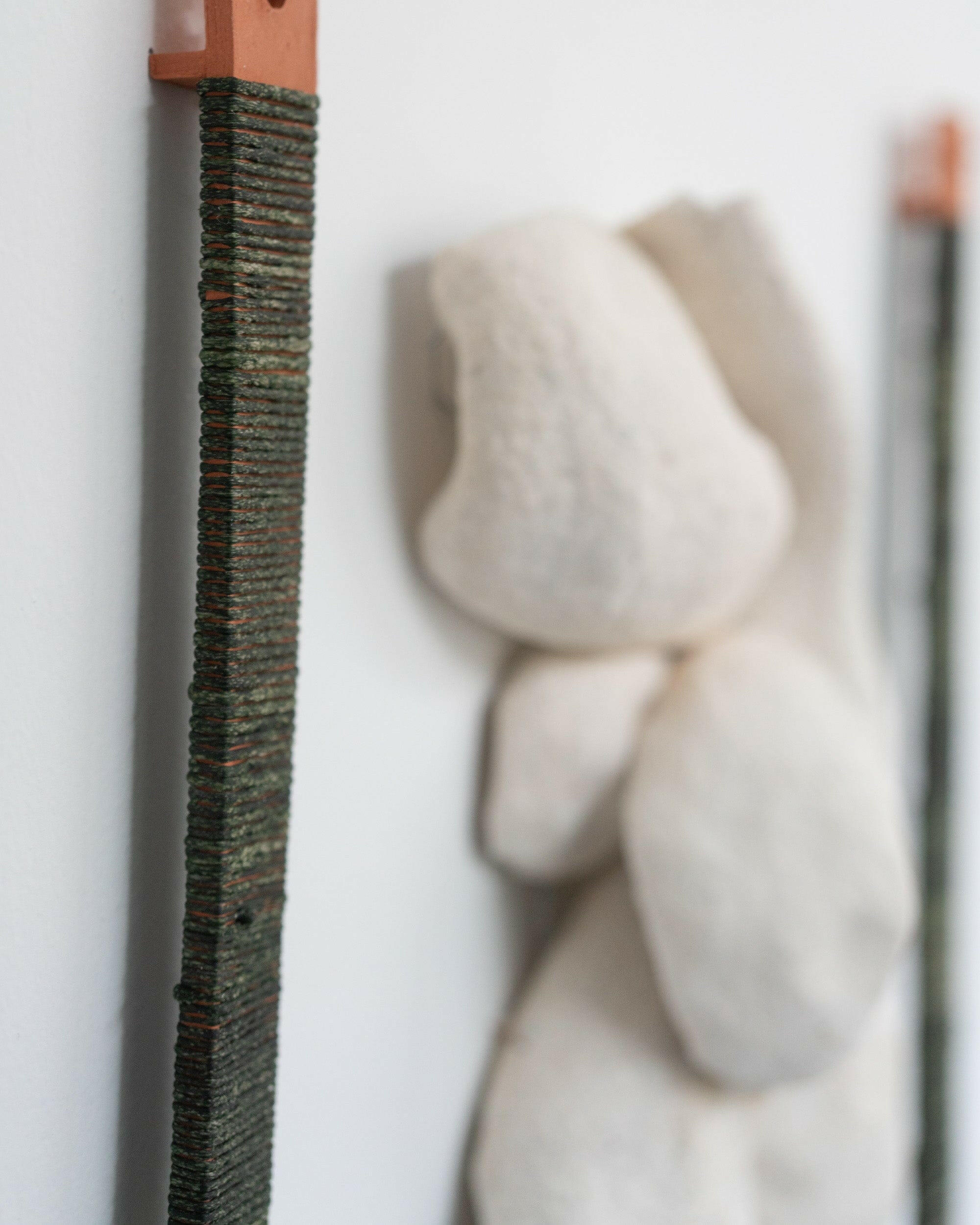 Collection of Louise Frances Smith - Defence (oyster shell structure) no.1 - Fine art at Liminal Gallery in a gallery layout