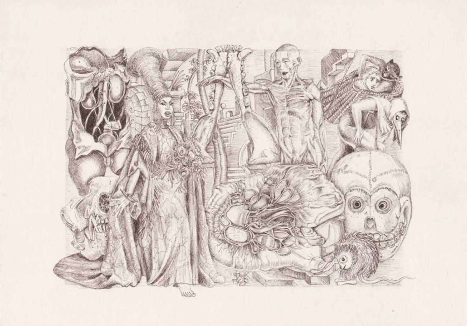 Collection of Lucy Lyons - Archaeology of the Self 7 - Liminal Gallery in a gallery layout