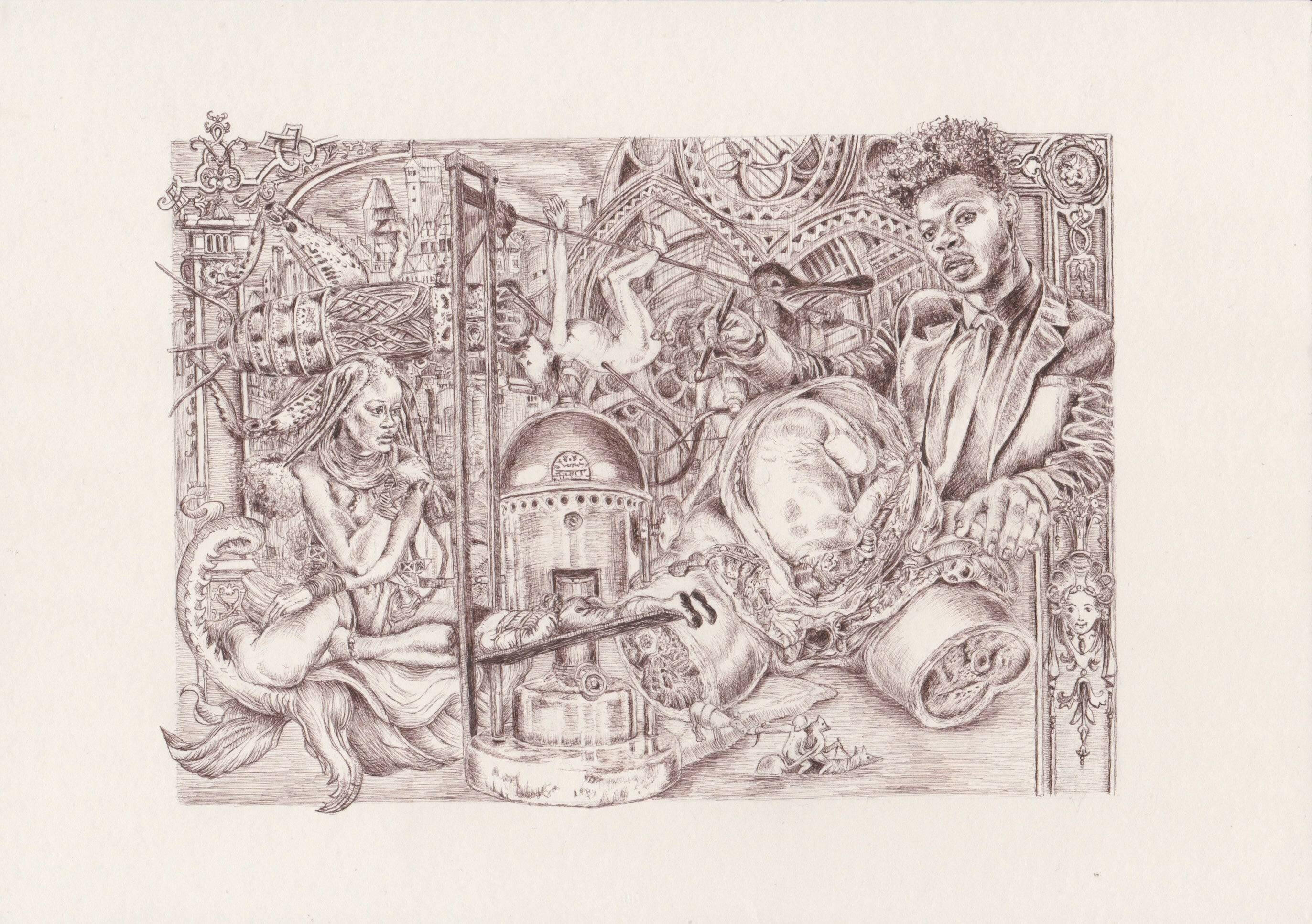 Collection of Lucy Lyons - Archaeology of the Self 10 - Liminal Gallery in a gallery layout