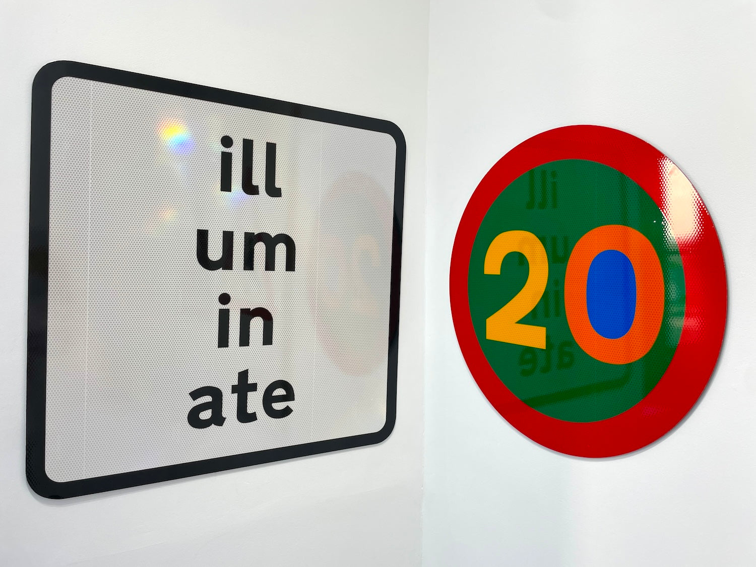 Collection of Margaret Calvert - Illuminate in a gallery layout