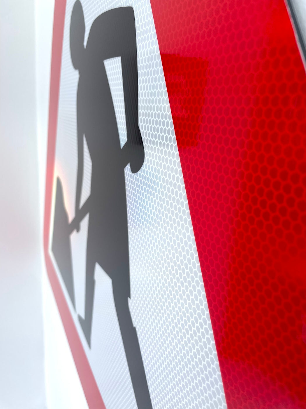 Collection of Margaret Calvert - Roadworks (Woman at Work) in a gallery layout