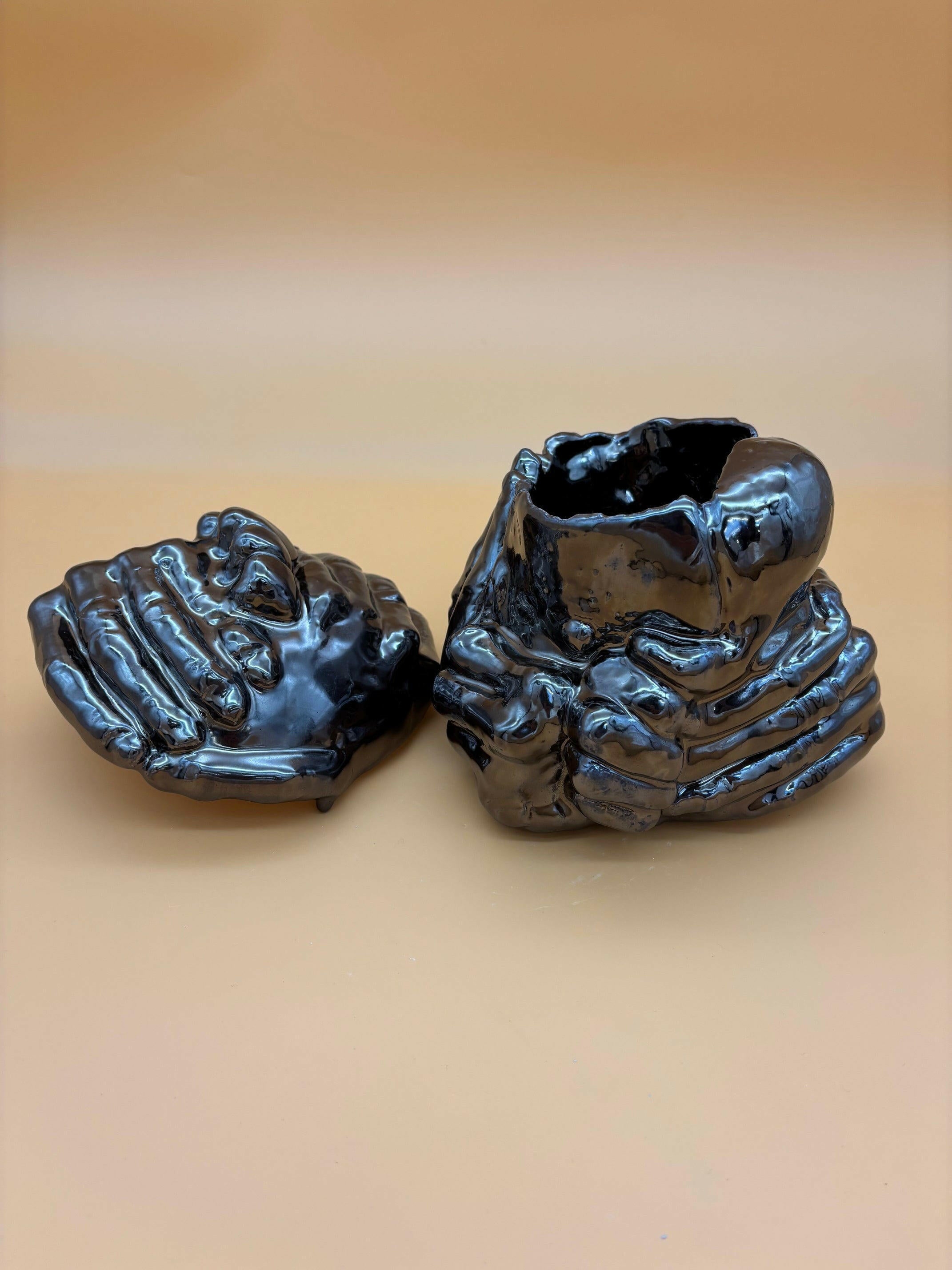 Collection of Mercedes Workman - Golden Hands - Fine art at Liminal Gallery in a gallery layout