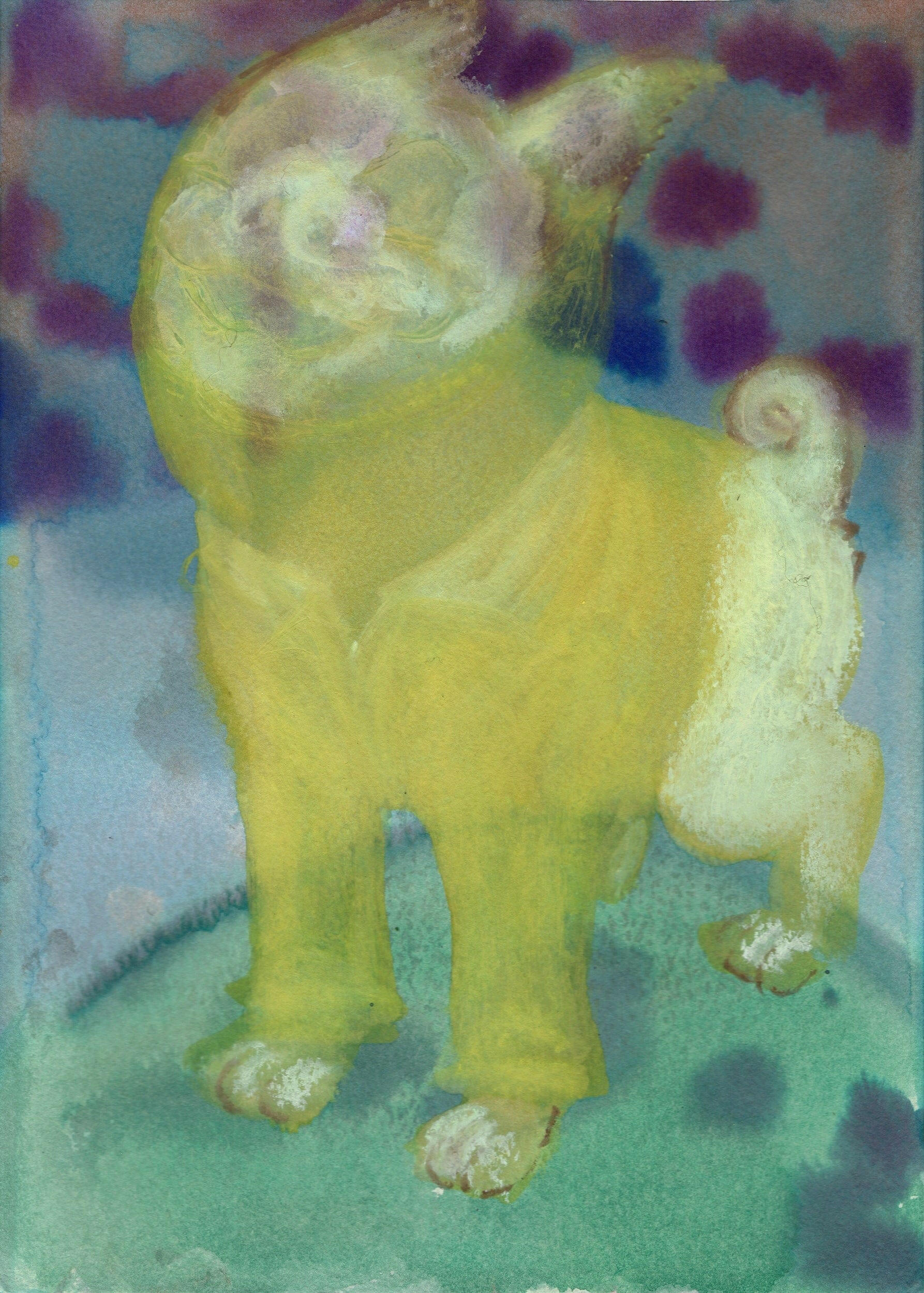 Collection of Natalka Liber Stephenson - Yellow Dog - Liminal Gallery in a gallery layout