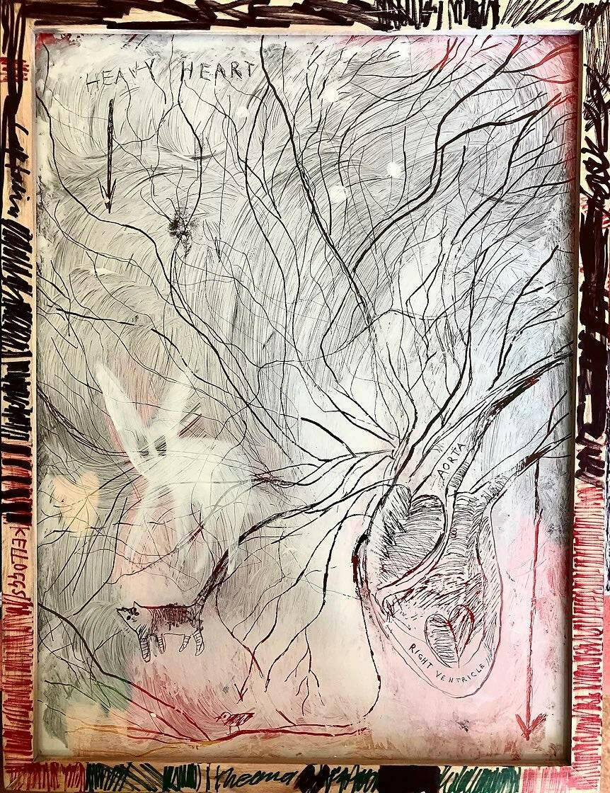 Collection of Thelma Speirs - Heavy Heart - Liminal Gallery in a gallery layout